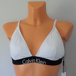 Calvin Klein Swim - NWT Calvin Klein White Bikini Top Large Calvin Klein Swim - NWT Calvin Klein White Bikini Top Large